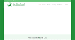 Desktop Screenshot of marshleakennels.co.uk